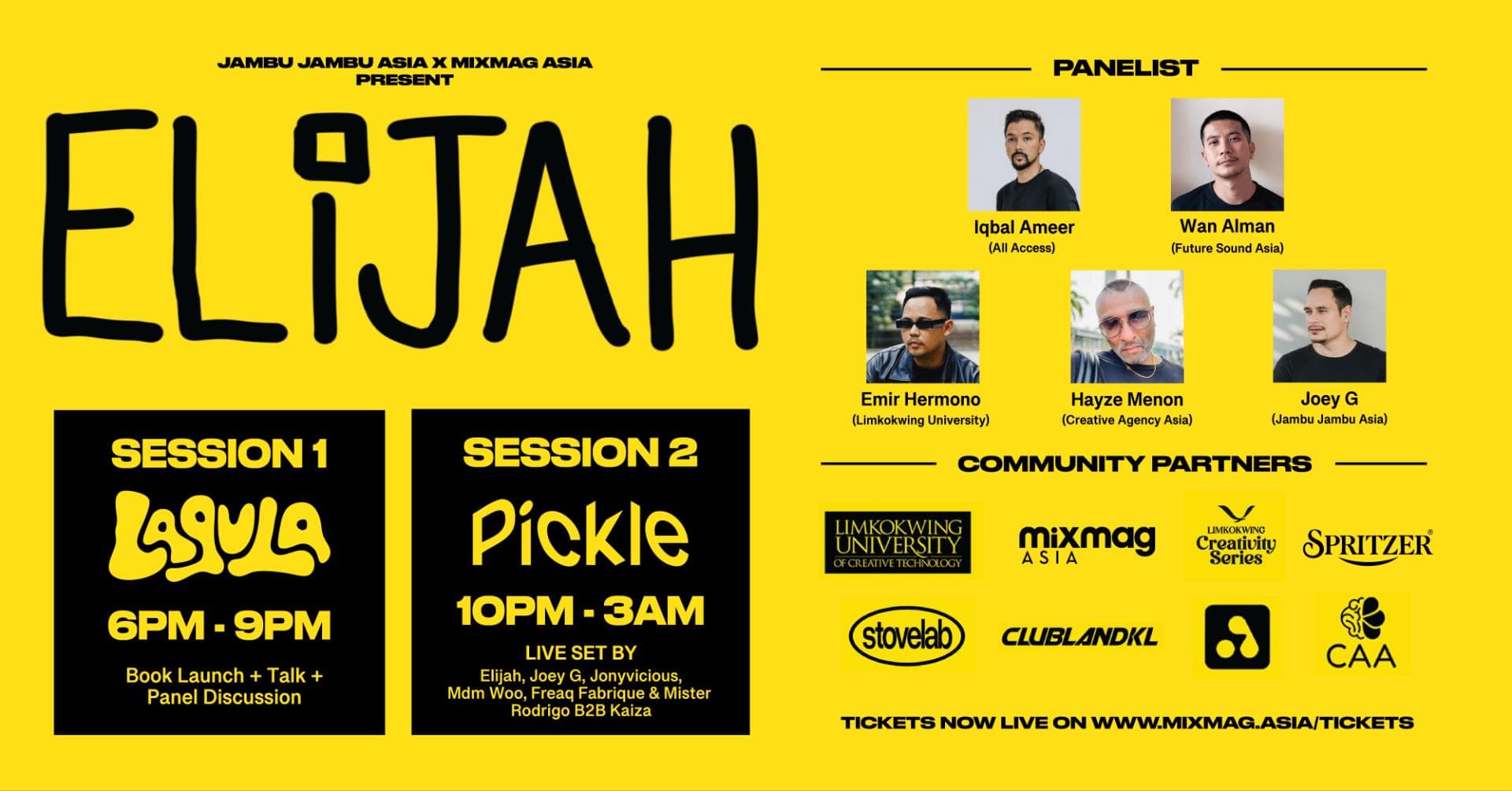 Jambu Talks x Mixmag Asia Present: Elijah